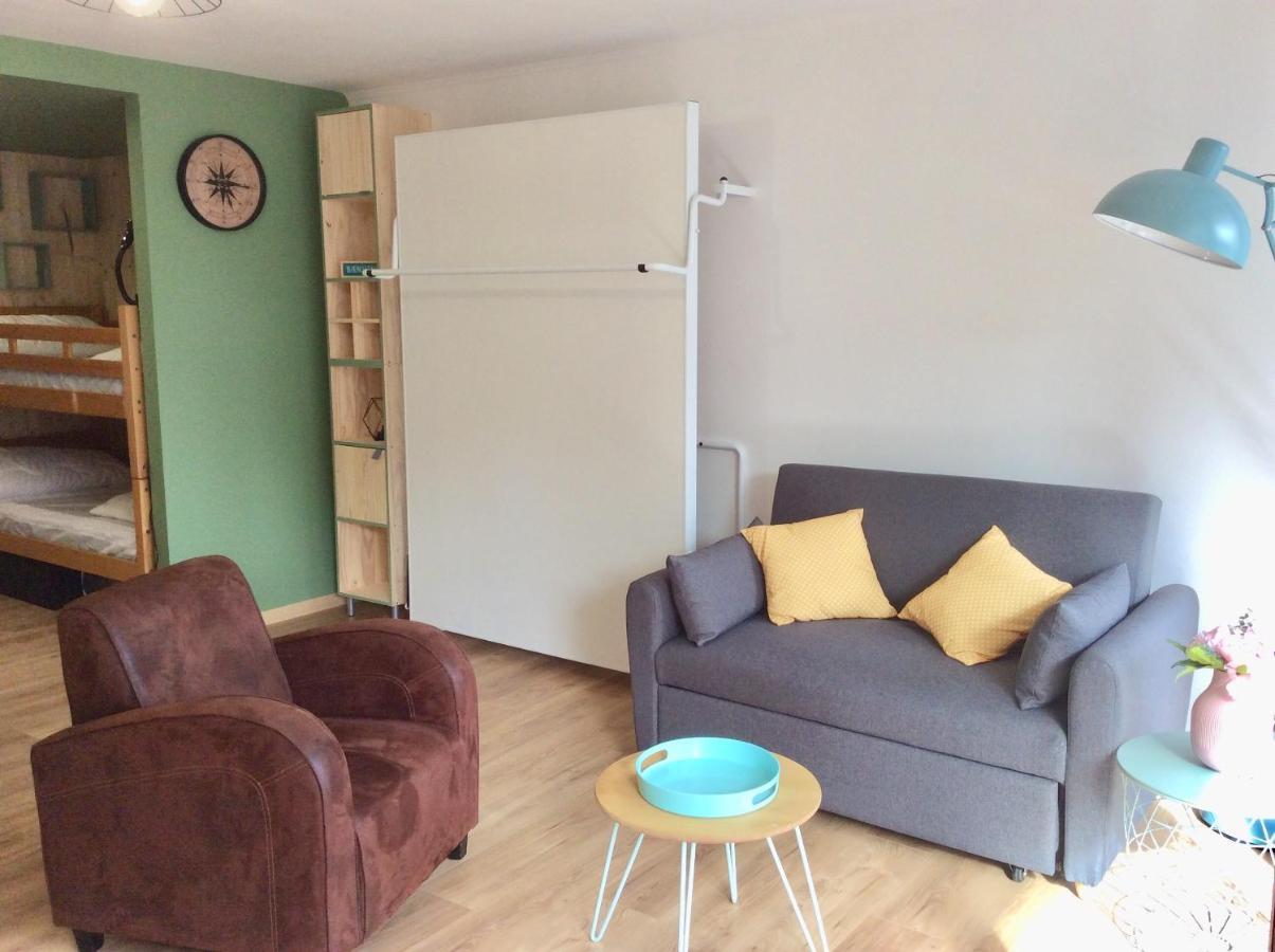 Les Obiones, Vue Laterale Mer, Fort Mahon Plage, Magnifique Studio Cabine 4P, Avec Balcon , Parking Prive Gratuit, Wifi, Classe 2 Etoiles, Exposition Plein Sud En Baie De Somme Exterior photo